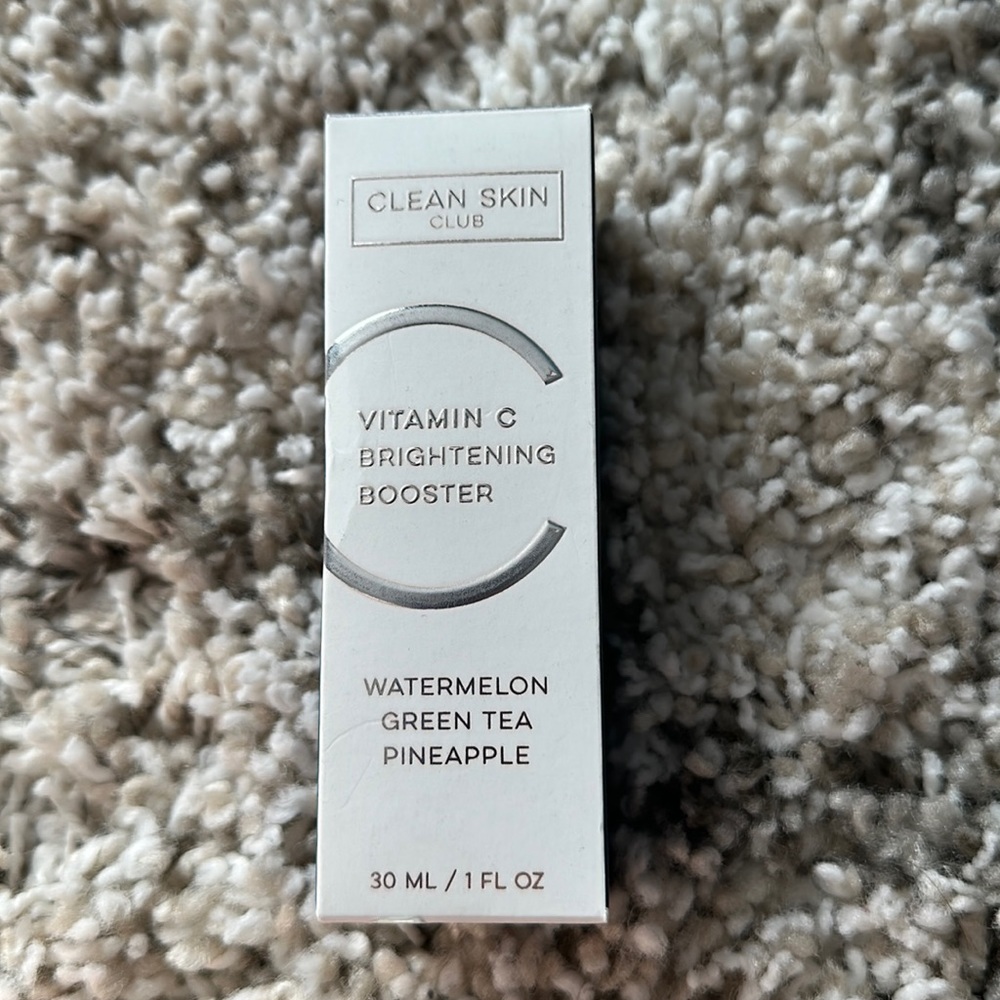 Clean skin club vitamin c brightening booster